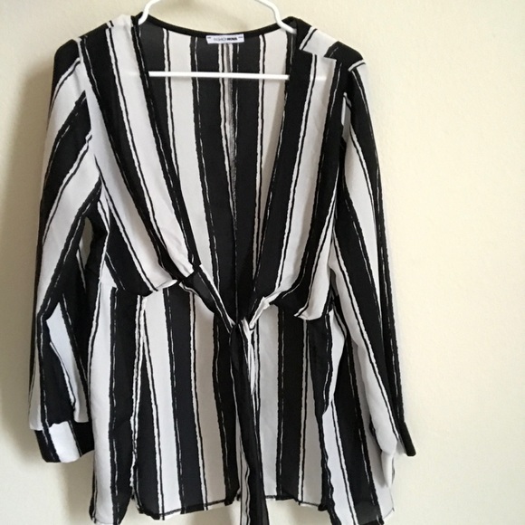 Stripped blouse L - Picture 4 of 4